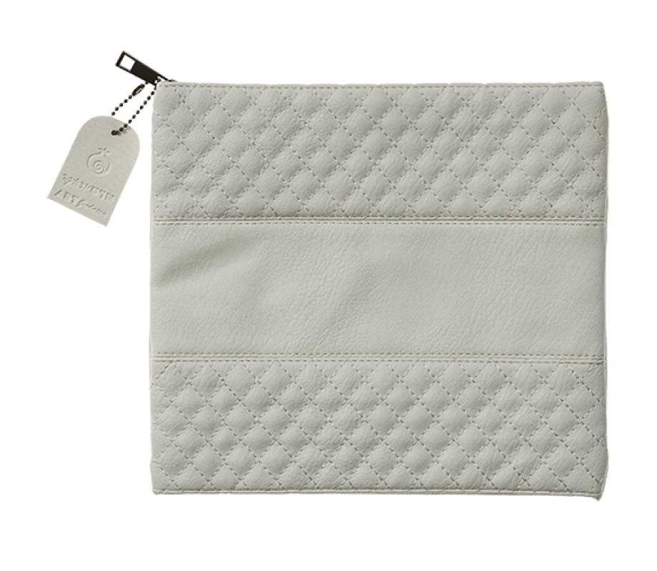 Cream Faux Leather Tallit and Tefillin Bag Set - Can be Purchased Separately