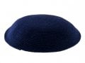 Dark Blue DMC knitted Kippah