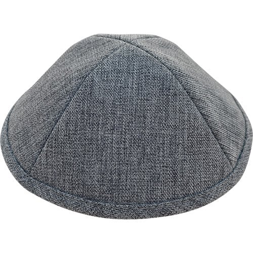 Dark Gray Fabric Kippah