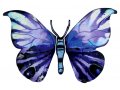 David Gerstein Double Sided Steel Wall Sculpture - Yafa Butterfly