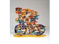 David Gerstein Free Standing Double Sided Bicycle Sculpture - Armstrong