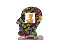 David Gerstein Free Standing Double Sided Head Sculpture - Baby