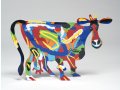 David Gerstein Free Standing Double Sided Sculpture - Margarita Cow