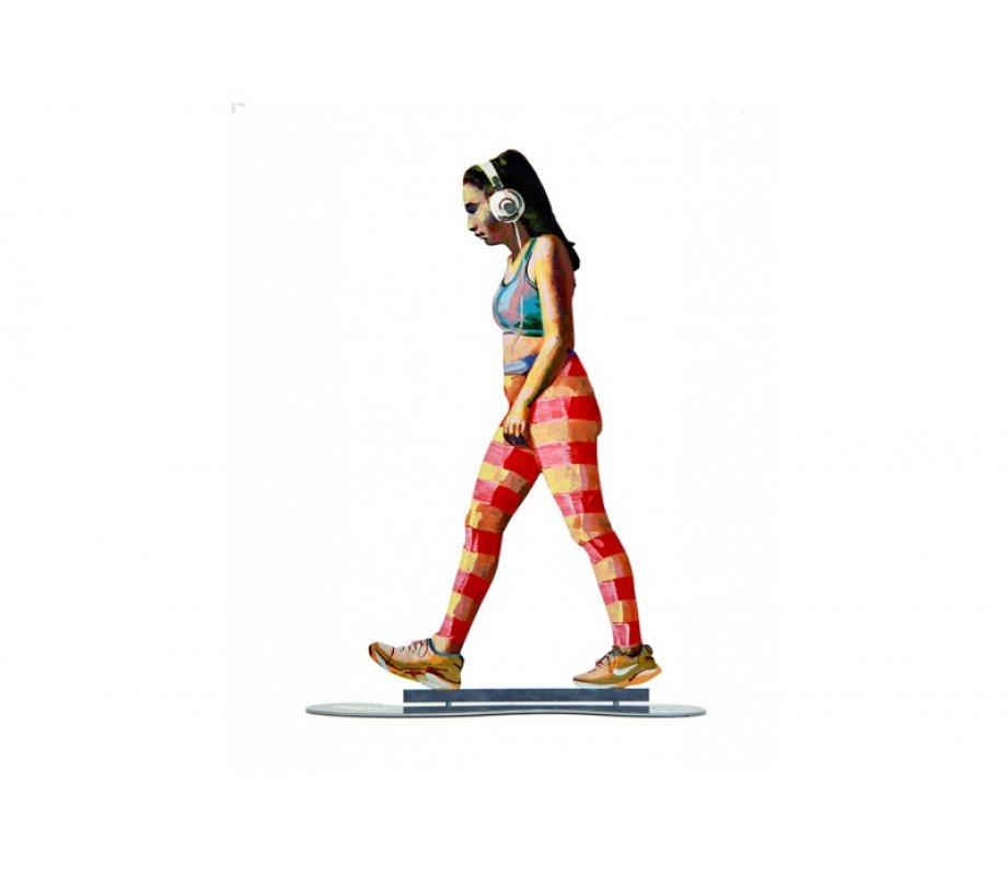 David Gerstein Free Standing Double Sided Sculpture - Music Addiction