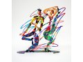 David Gerstein Free Standing Double Sided Sculpture Figures - Rockers