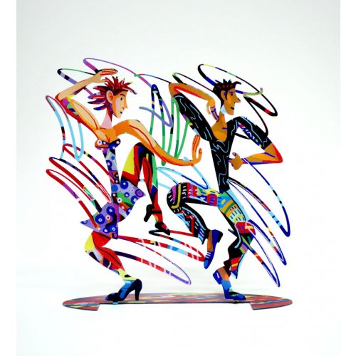 David Gerstein Free Standing Double Sided Sculpture Figures - Twisters