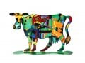 David Gerstein Free Standing Double Sided Steel Sculpture - Medina Cow