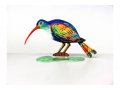 David Gerstein Free Standing Double Sided Steel Sculpture - Shy Bird