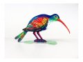 David Gerstein Free Standing Double Sided Steel Sculpture - Shy Bird