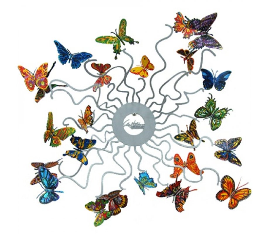 David Gerstein Laser Cut Fruit Bowl or Wall Decoration - Butterflies Forever