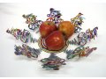 David Gerstein Laser Cut Fruit Bowl or Wall Decoration - Cyclists