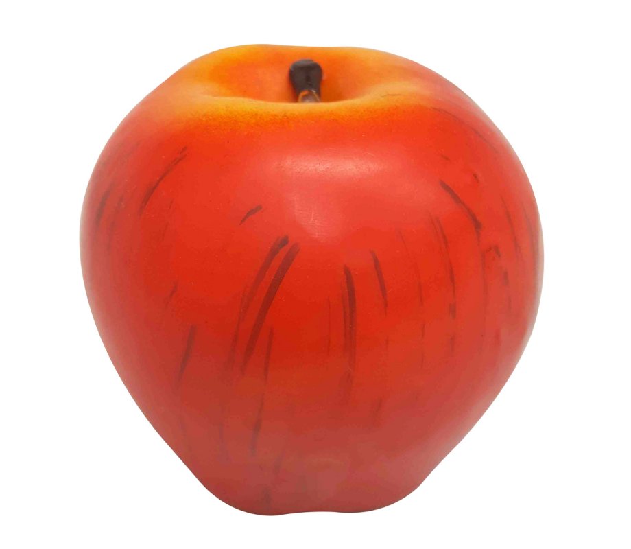 Decorative Handcrafted Havdalah Candle - Red Apple