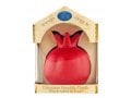 Decorative Handcrafted Havdalah Candle - Red Pomegranate