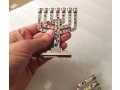 Decorative Mini 7-Branch Menorah with Colorful Judaic Symbols - 3.9