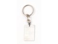 Dog Tag Key Ring, Framed Jerusalem Images - Stainless Steel