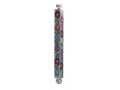 Dorit Judaica Aluminum Mezuzah Case - Colorful Floral Design