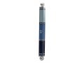 Dorit Judaica Square Tube Mezuzah Case with Knobs  Shades of Blue Stripes