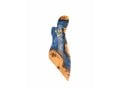 Eial Ovin, Olive Wood and Epoxy Mezuzah Case in Outline of Israel - Dark Blue
