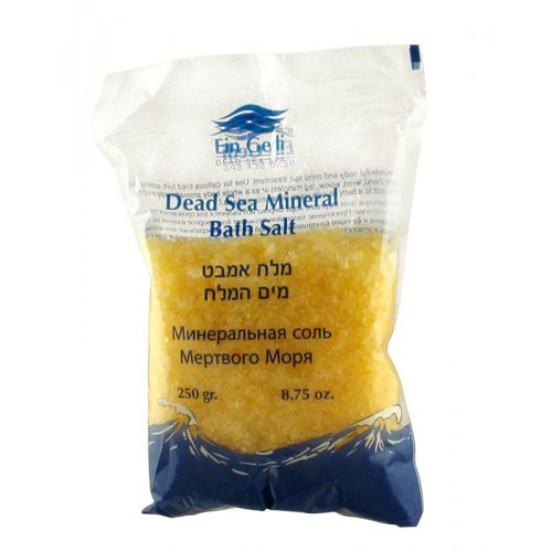 Ein Gedi Dead Sea Yellow Bath Salts - Melon Scent