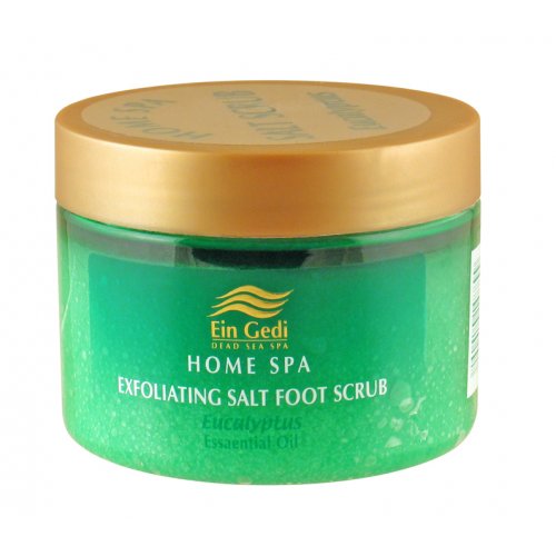 Ein Gedi Exfoliating Foot & Body Salt Scrub - Eucalyptus