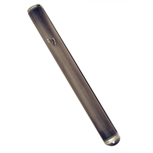 Extra Large Matte Classic Pewter Mezuzah Case