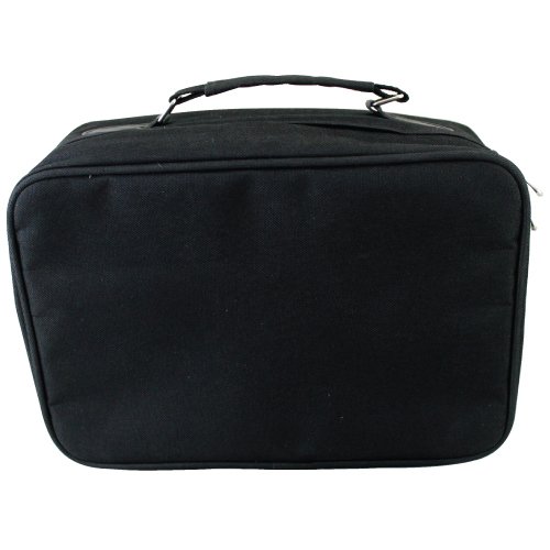 Fabric Tefillin and Tallit Carrier Bag Briefcase, Thermal Insulated - Black