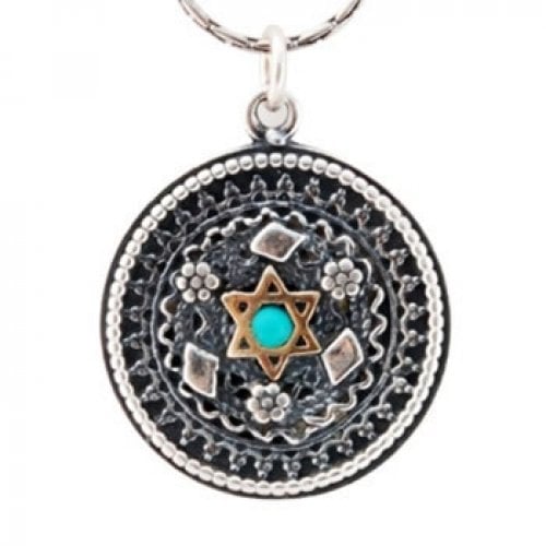 Filigree Star of David Necklace by Golan Studio