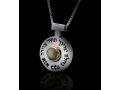Five Metal Catseye Kabbalah Pendant