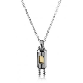 Five Metals Torah Design Pendant