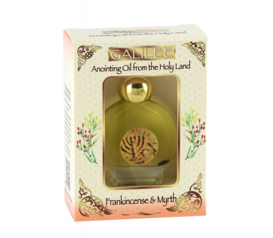 Galilee Anointing Oil - Frankincense and Myrrh 12ml 0.4 fl.oz.