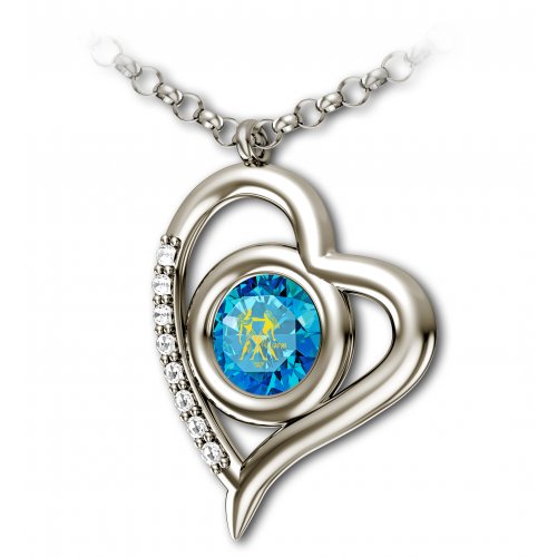 Gemini Pendant By Nano Gold - Silver