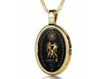 Gemini Zodiac Pendant by Nano Jewelry