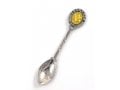 Gift Set of 5 Teaspoons, Breastplate Design Handle with Judaic Symbols