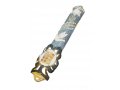 Gleaming Mezuzah Case with Dove, Breastplate and Star of David - Choice of Colors