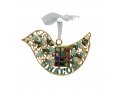 Gleaming Wall Decoration, Bird with Shalom and Breastplate  Choice of Colors