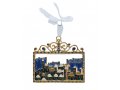 Gleaming Wall Decoration, Jerusalem Images in Frame - Choice of Colors