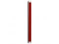 Glittering Silver Aluminum Mezuzah Case with Silver Shin - Choice of Lengths