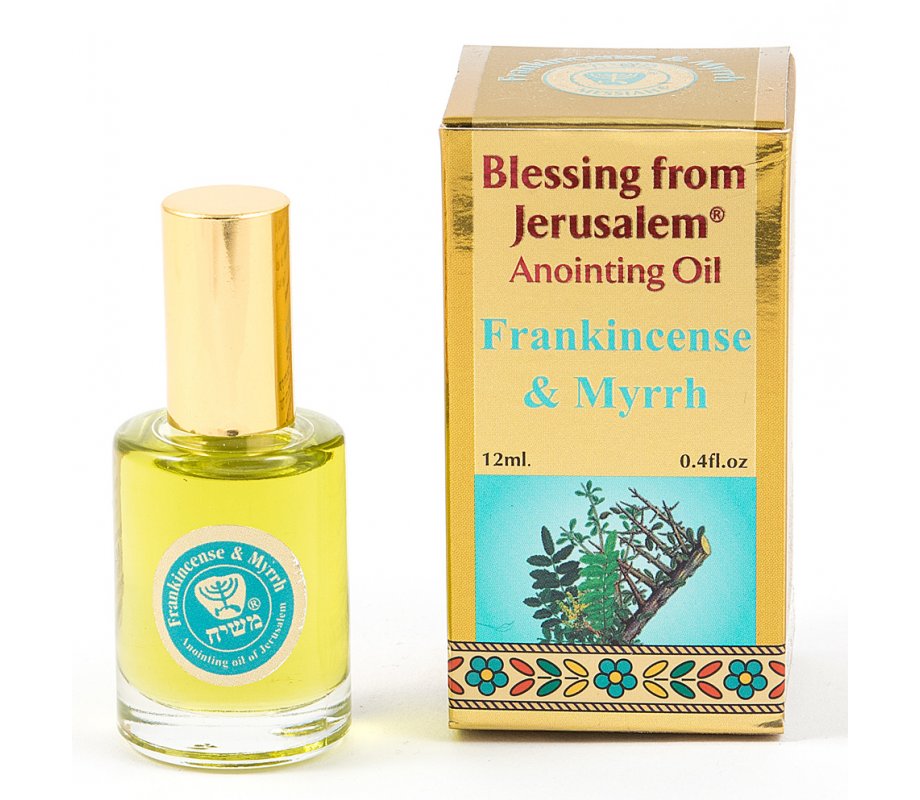 Frankincense and Myrrh Anointing Oil: Blessing From Jerusalem