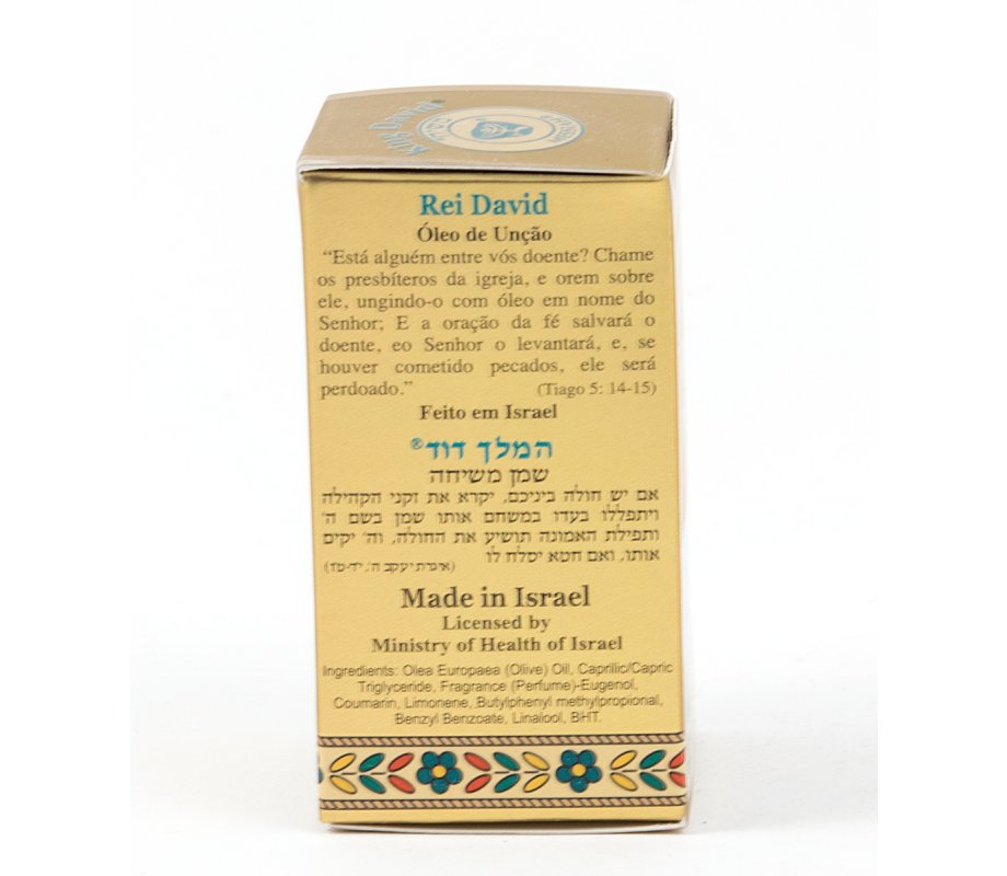 Gold Series Blessing from Jerusalem - King David Anointing Oil 0.4 fl.oz (12ml)