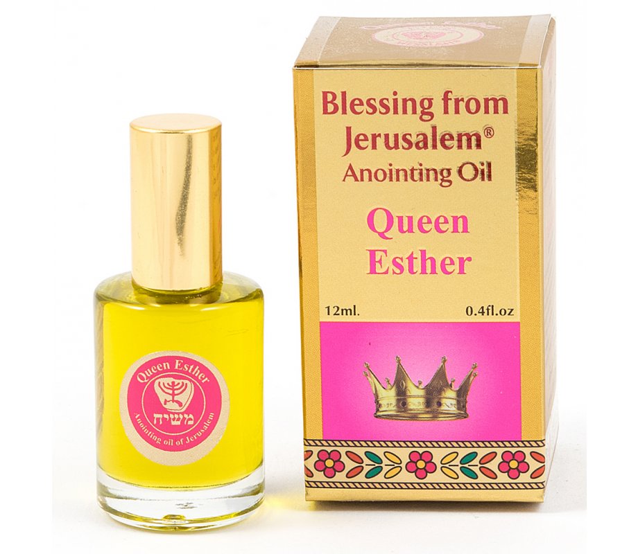 Gold Series Blessing from Jerusalem - Queen Esther Anointing Oil 0.4 fl.oz (12ml)