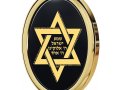 Gold Shema Yisrael Star of David Pendant