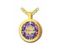 Gold Star of David Jewelry With Shema Yisrael Prayer