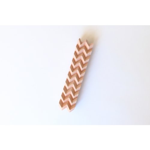 Graciela Noemi Handcrafted Origami Zig Zag Mezuzah Case