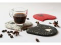 Graciela Noemi Handcrafted Pair of Coasters - Terrazzo Design