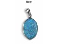 Grafted Pendant Necklace in 925 Sterling Silver with Created Opal