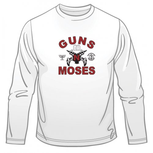 Guns n' Moses Long Sleeved T-Shirt