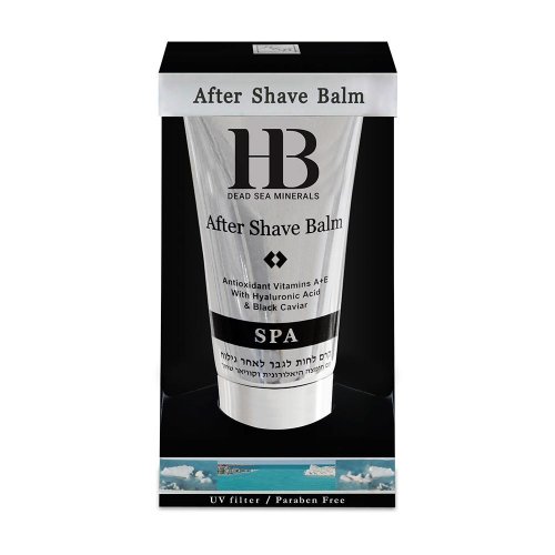 H&B After Shave Balm with Vitamins, Hyaluronic Acid and Black Caviar