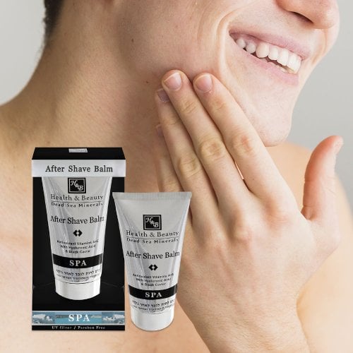 H&B After Shave Balm with Vitamins, Hyaluronic Acid and Black Caviar