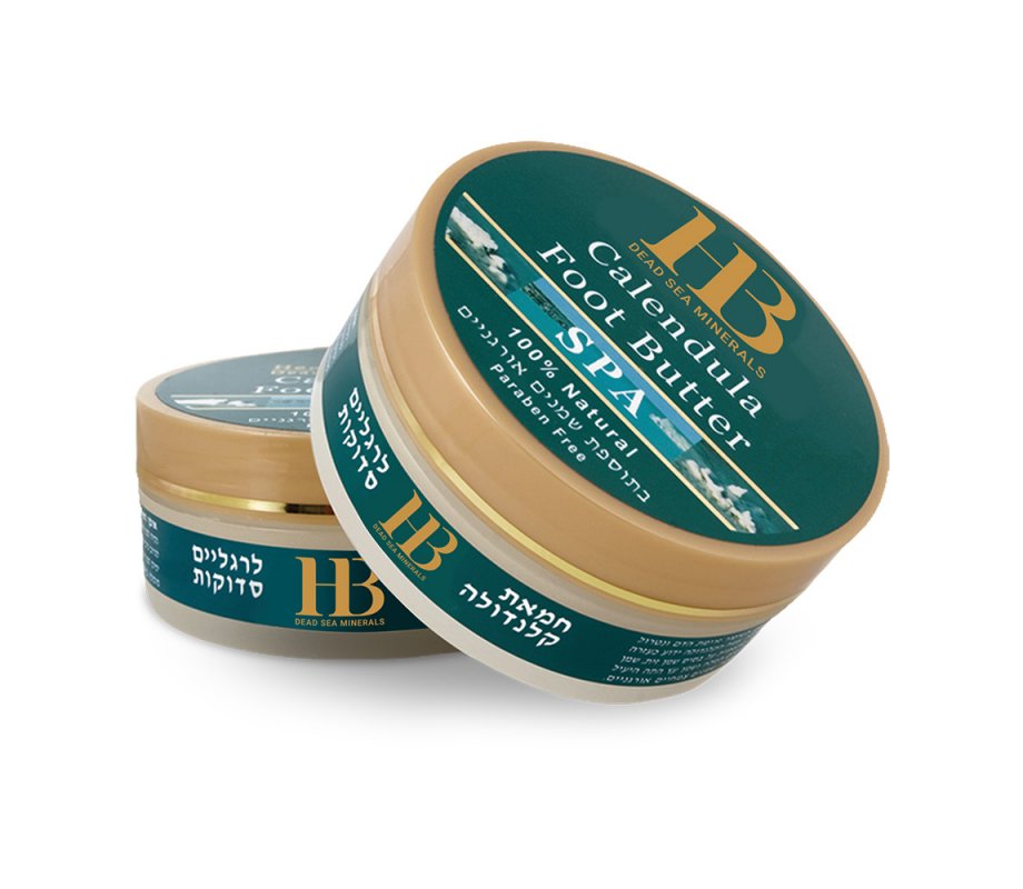 H&B Calendula Butter Treatment for Dry Cracked Skin on the Feet
