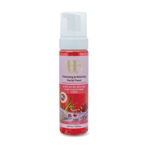 H&B Cleansing and Relaxing Facial Foam with Dead Sea Minerals - Aroma Option
